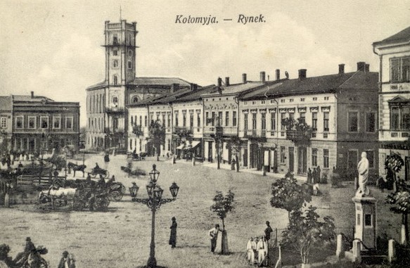 Image - Kolomyia Market Square (early 1900s).